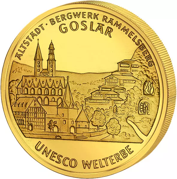 100 Euro BRD UNESCO-Weltkulturerbe Altstadt Goslar 2008