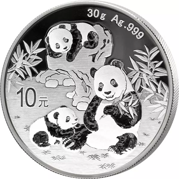 10 Yuan China Panda 2025