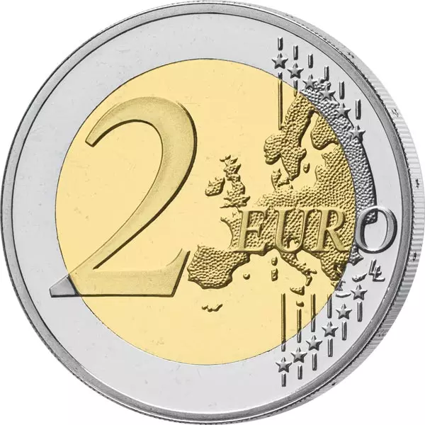 2 Euro Monaco Fürst Albert II. 2023