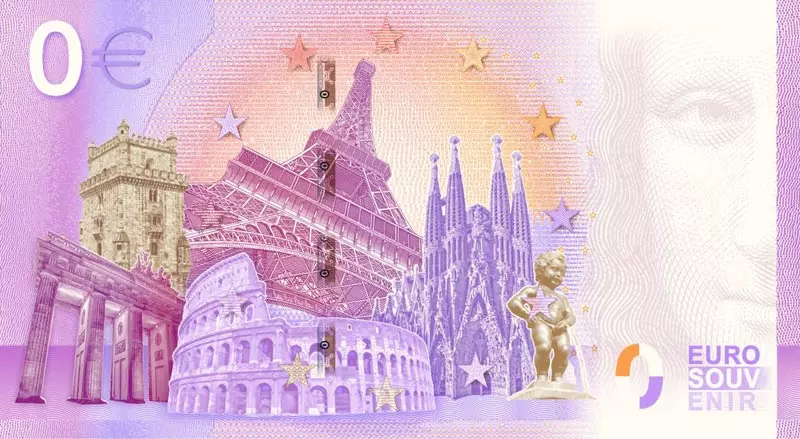 0-Euro-Banknote BRD Bud Spencer - Die Legende 2022