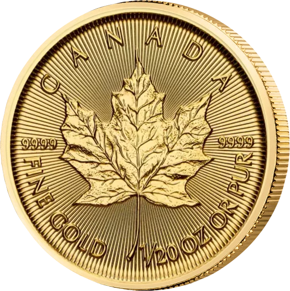 1/20 Unze Gold Kanada Maple Leaf 2026