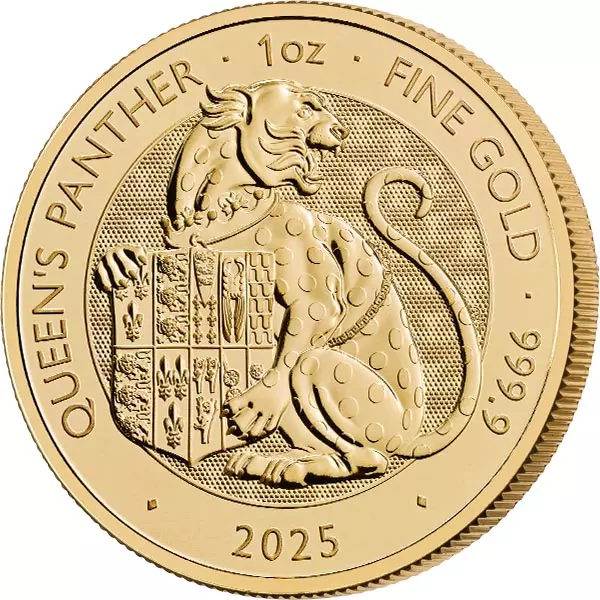 1 Unze Gold Großbritannien Tudor Beasts - Queens Panther 2025