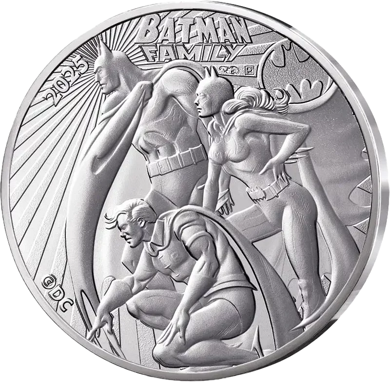 10 Euro Frankreich Batmans Family 2025