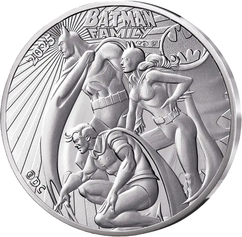 10 Euro Frankreich Batmans Family 2025