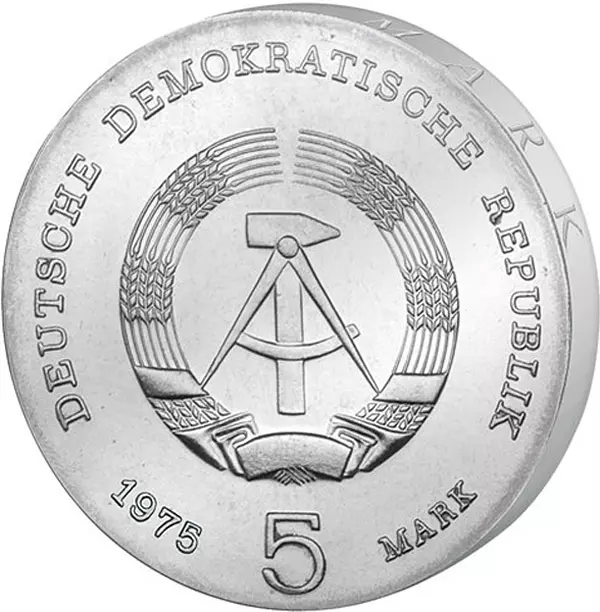 5 Mark DDR Thomas Mann 1975