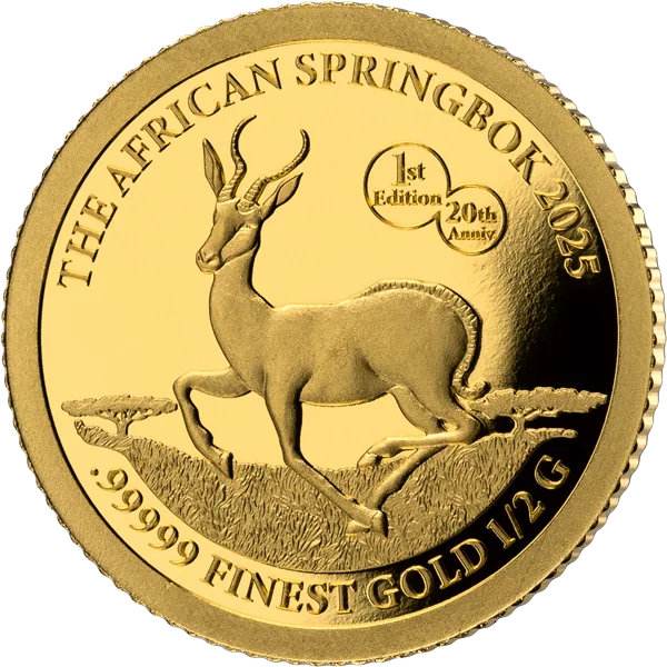 Investment Coin-Set Springbock 2025