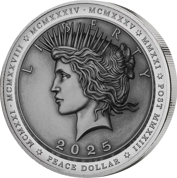2 Dollars Niue Peace Dollar 2025