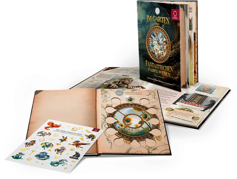 Sammelalbum für 3-Euro-Serie Österreich Fantastische Fabelwesen