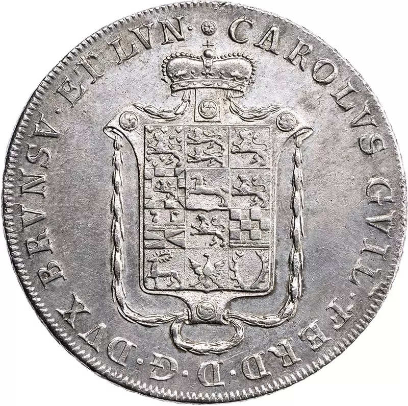 Speciestaler Braunschweig-Wolfenbüttel Karl Wilhelm Ferdinand 1787-1796