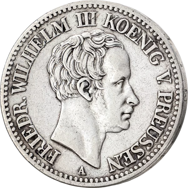 Taler Preußen König Friedrich Wilhelm III. 1827-1828