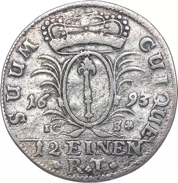 1/12 Taler Brandenburg Friedrich III. 1692 - 1700