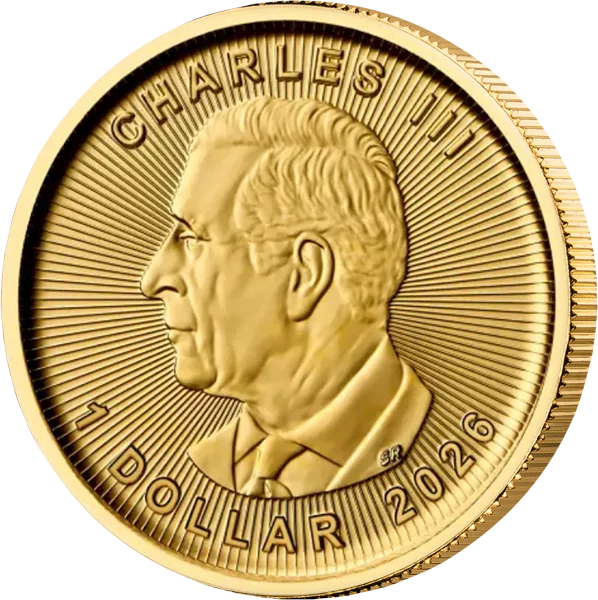 1/20 Unze Gold Kanada Maple Leaf 2026