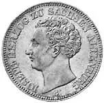 Taler Sachsen-Altenburg Herzog Joseph 1841