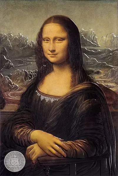 3 x 5 Dollars Samoa Advanced Art - Leonardo da Vinci