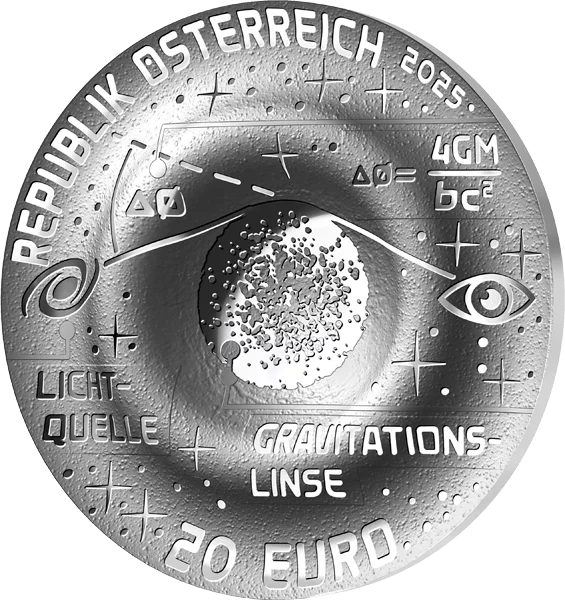 20 Euro Österreich Schönheit des Universums - Einsteinring 2025