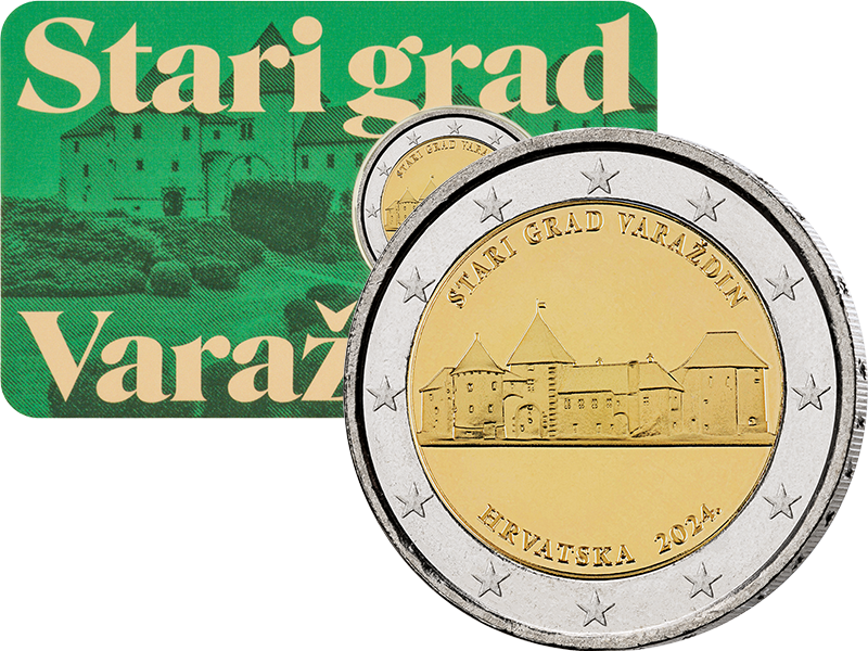 2 Euro Gedenkmünzen 2022 Kroatien 2 Euro 2024 Altstadt Von Varazdin 2 Euro Münzen Deutschland 2024