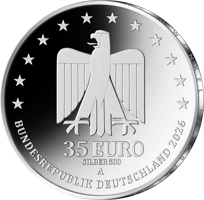 35 Euro BRD 125 Jahre Wuppertaler Schwebebahn 2026 Stempelglanz
