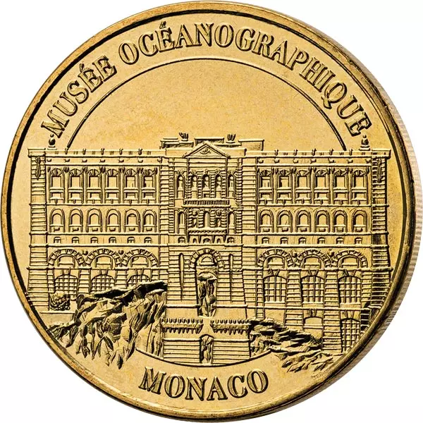4er-Set Gedenkprägung Ozeanographisches Museum Monaco 2022/2023