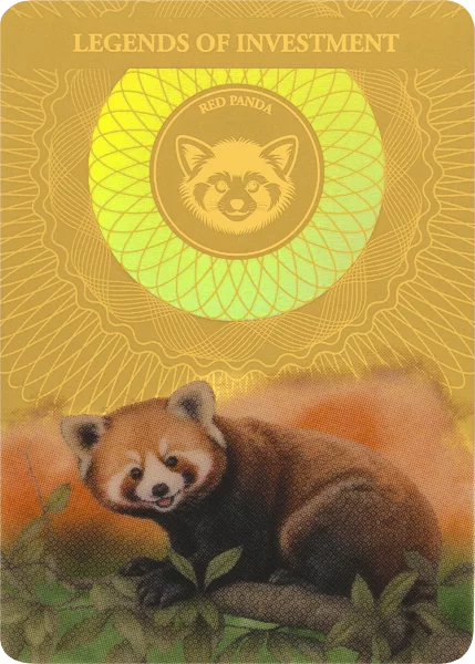 50 Tala Samoa Legends of Investment: Noble Note - Roter Panda 2025