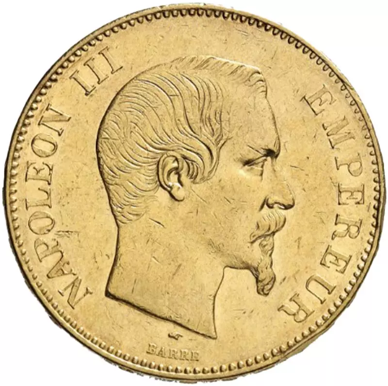 100 Francs Frankreich Napoleon III. 1852-1870