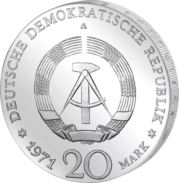20 Mark DDR Liebknecht und Rosa 1971