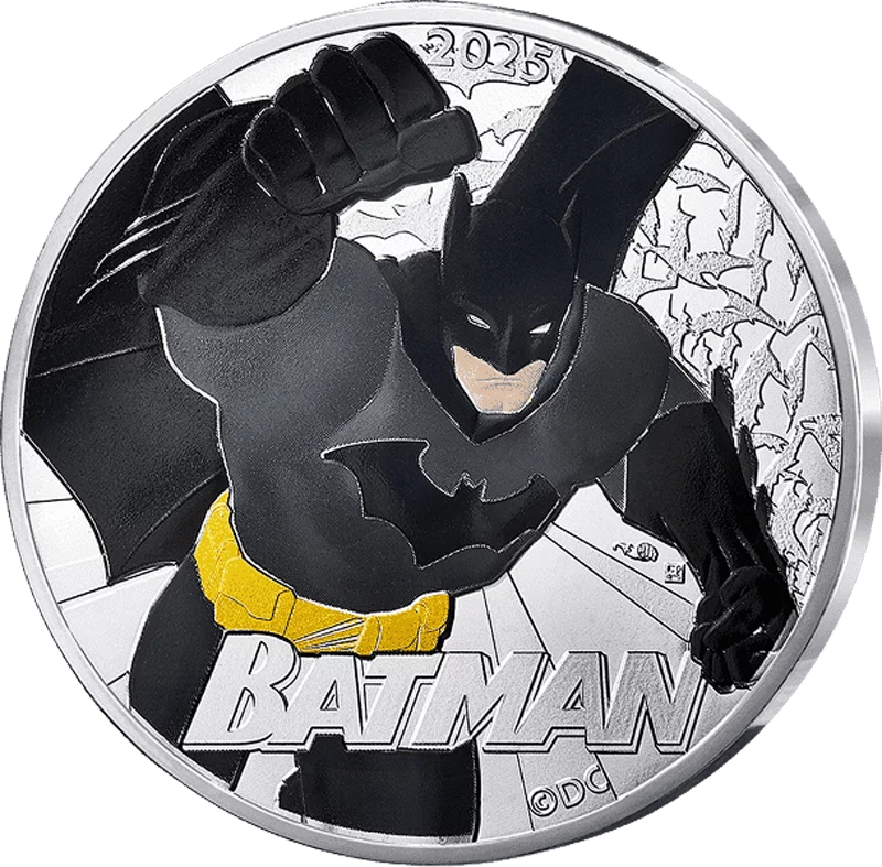 10 Euro Frankreich Batman 2025
