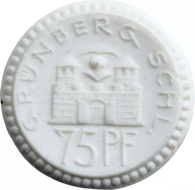75 Pfennig Grünberg Schlesien 1922