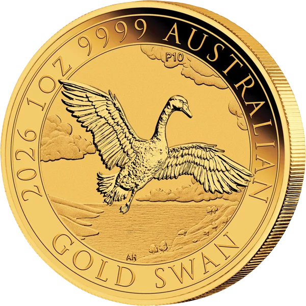 1 Unze Gold Australien Schwan 2026