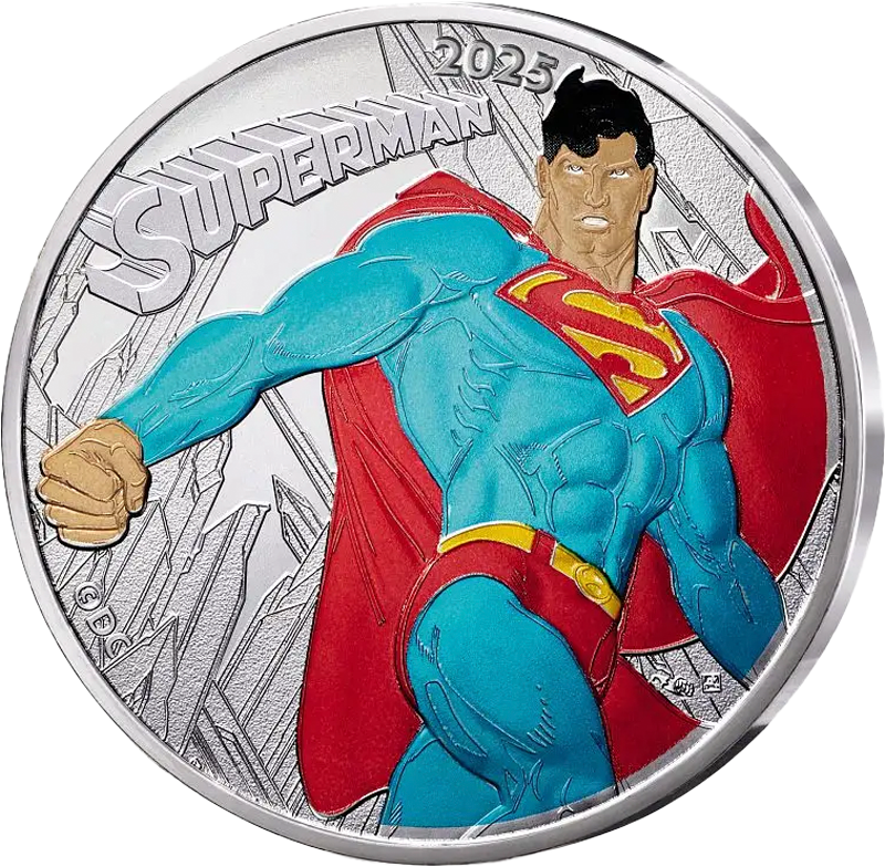 10 Euro Frankreich Superman 2025