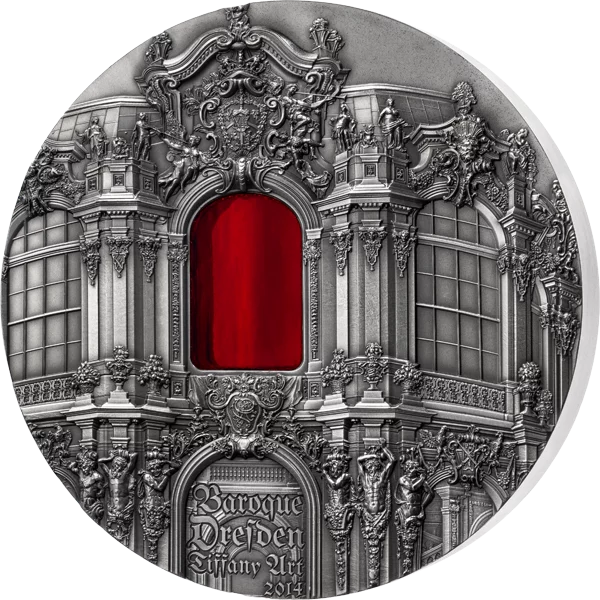 50 Dollars Palau Tiffany Art Baroque Dresden 2014