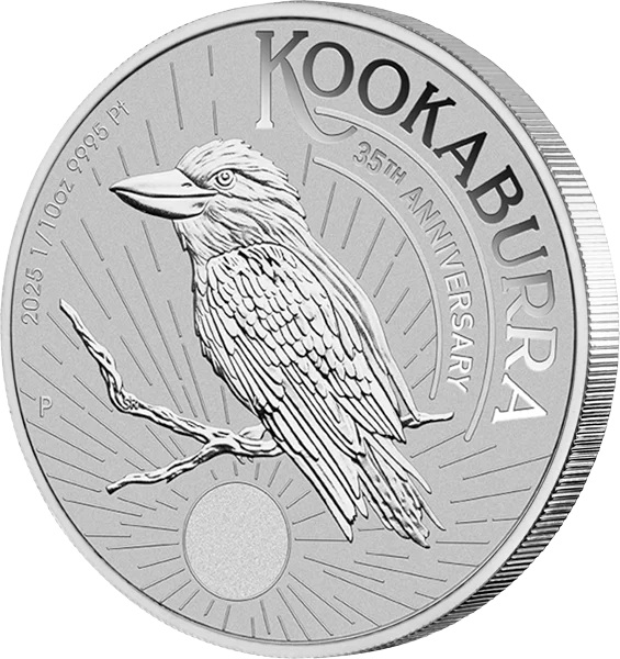 1/10 Unze Platin Australien Kookaburra 2025