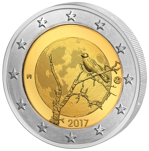 2 Euro Finnland Finnische Natur 2017