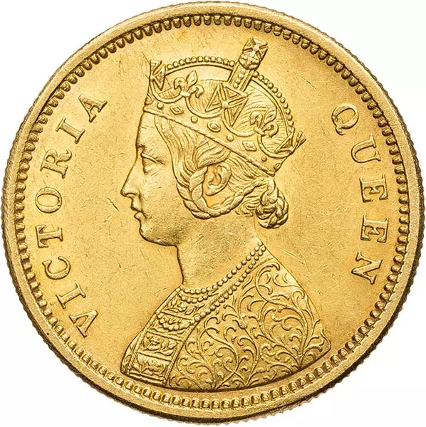 1 Mohur Indien Königin Victoria 1862/1870/1875
