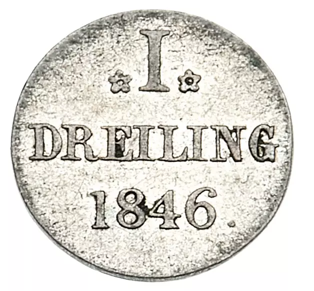 1 Dreiling Freie und Hansestadt Hamburg 1800-1851
