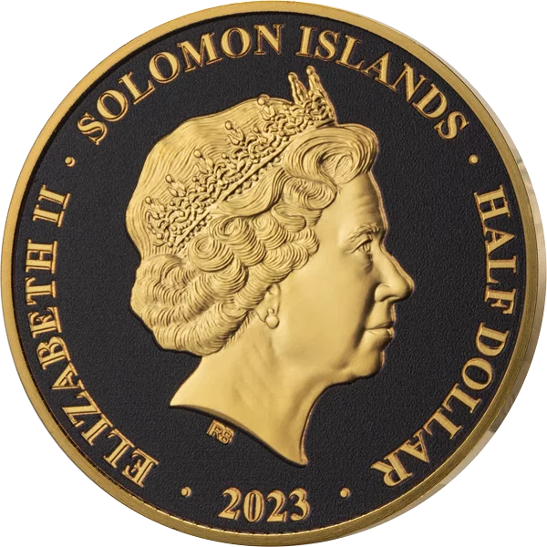 1/2 Dollar Salomonen Ancient Egypt Collection - Tutanchamun 2023