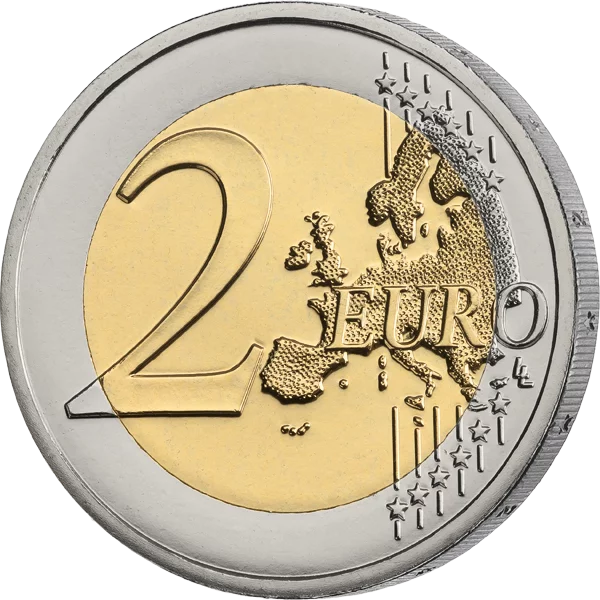 2 Euro Frankreich Louvre-Museum 2025 in der Coin Card Mona Lisa