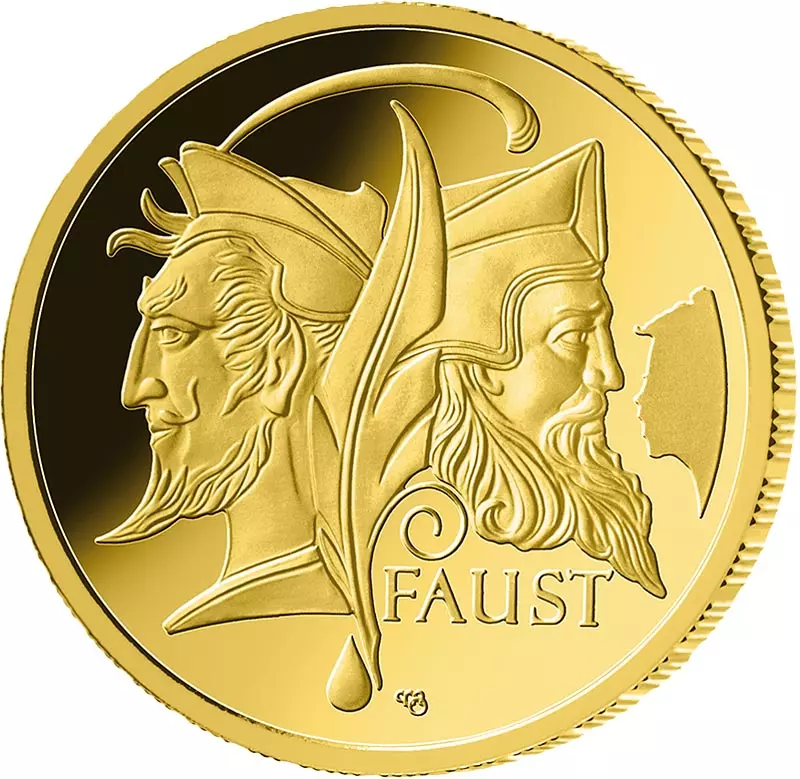 100 Euro BRD Meisterwerke der deutschen Literatur - Faust 2023
