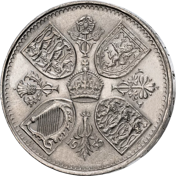1 Crown Großbritannien Coronation Crown 1953