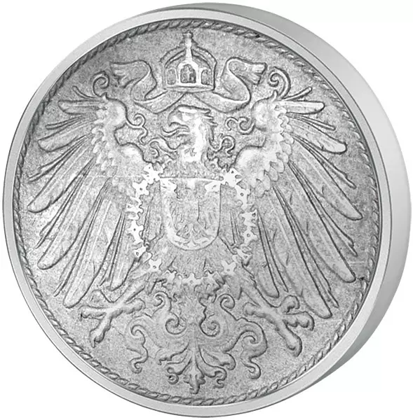 10 Pfennig Weimarer Republik ohne Perlkreis 1917-1922