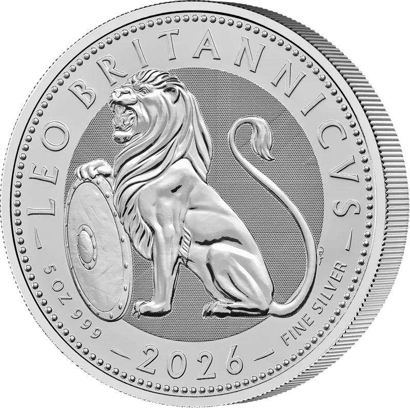 5 Unzen Silber Großbritannien The British Lion 2026