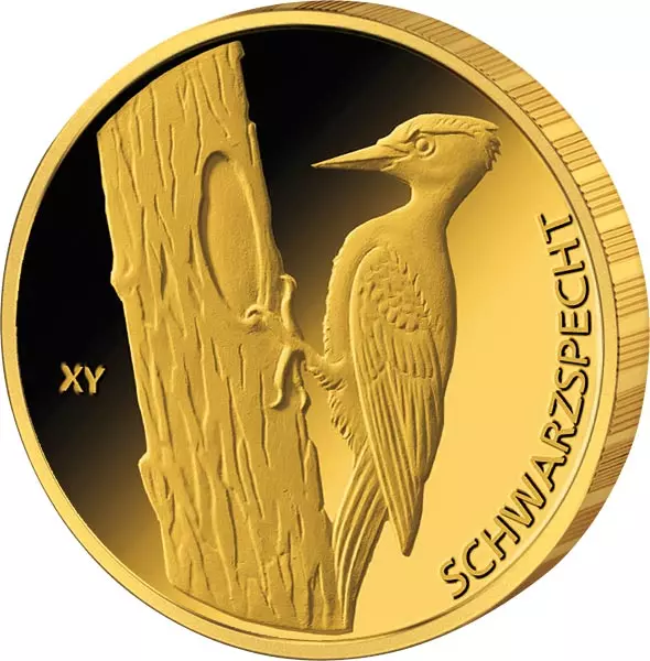 20 Euro BRD Schwarzspecht Gold 2021