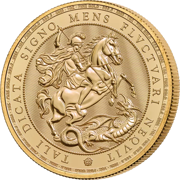 1 Unze Gold Großbritannien St. George and the Dragon 2026