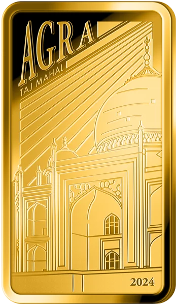 10 Dollars Salomonen Wahrzeichen der Welt Agra - Taj Mahal 2024