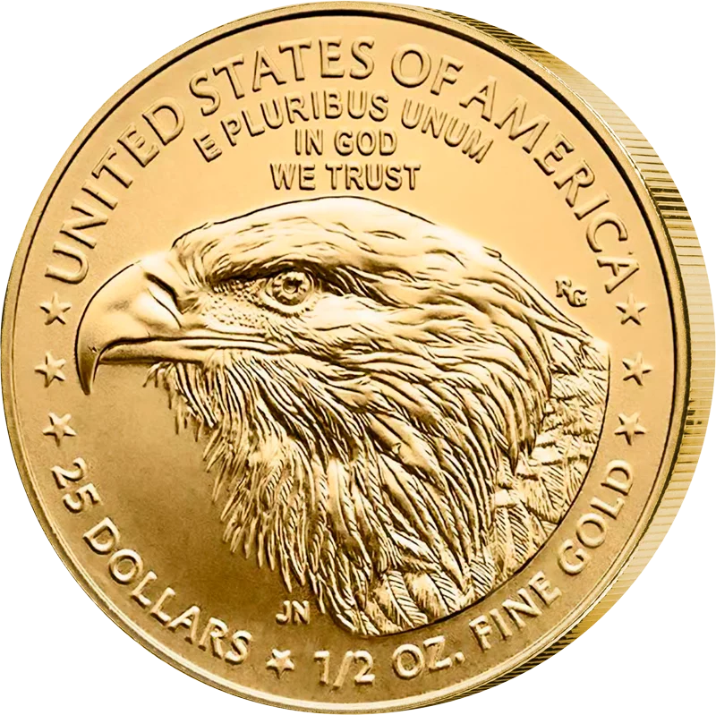 1/2 Unze Gold USA American Eagle 2026