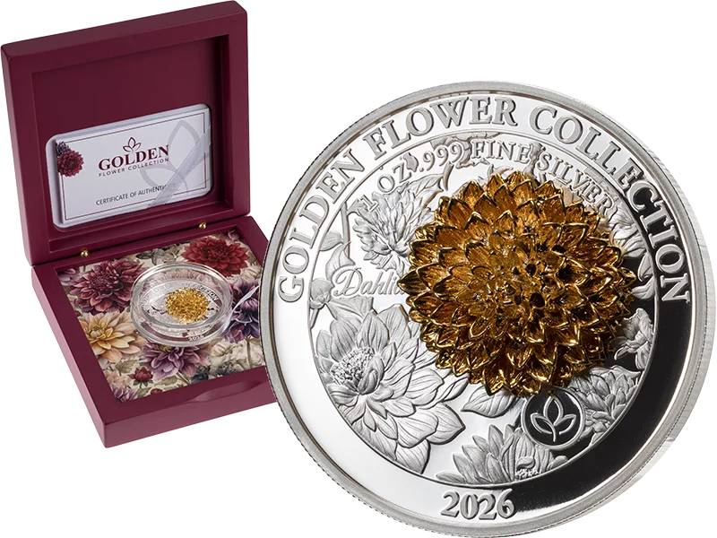 5 Dollars Samoa Golden Flower Collection Dahlie 2026