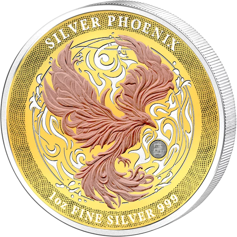 2 Dollars Niue Phoenix 2025 Triple Gold Edition 2 Dollars Niue Phoenix 2025 Triple Gold Edition