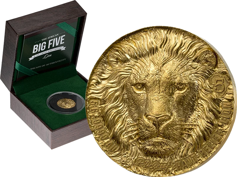 100 Francs Elfenbeinküste Big Five Africa - Lion 2025