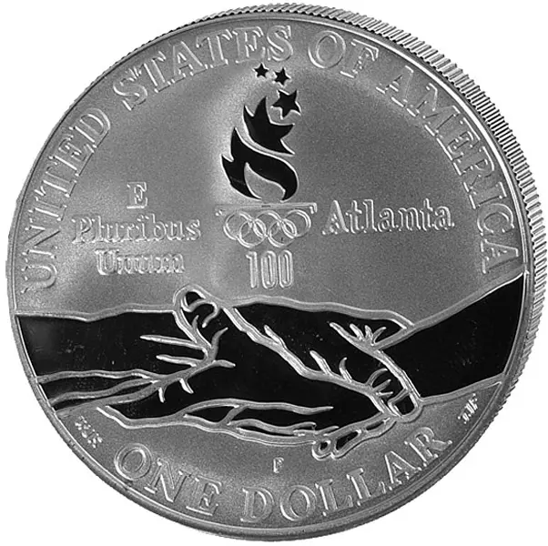 1 Dollar USA Olympiade Atlanta Radfahren 1995