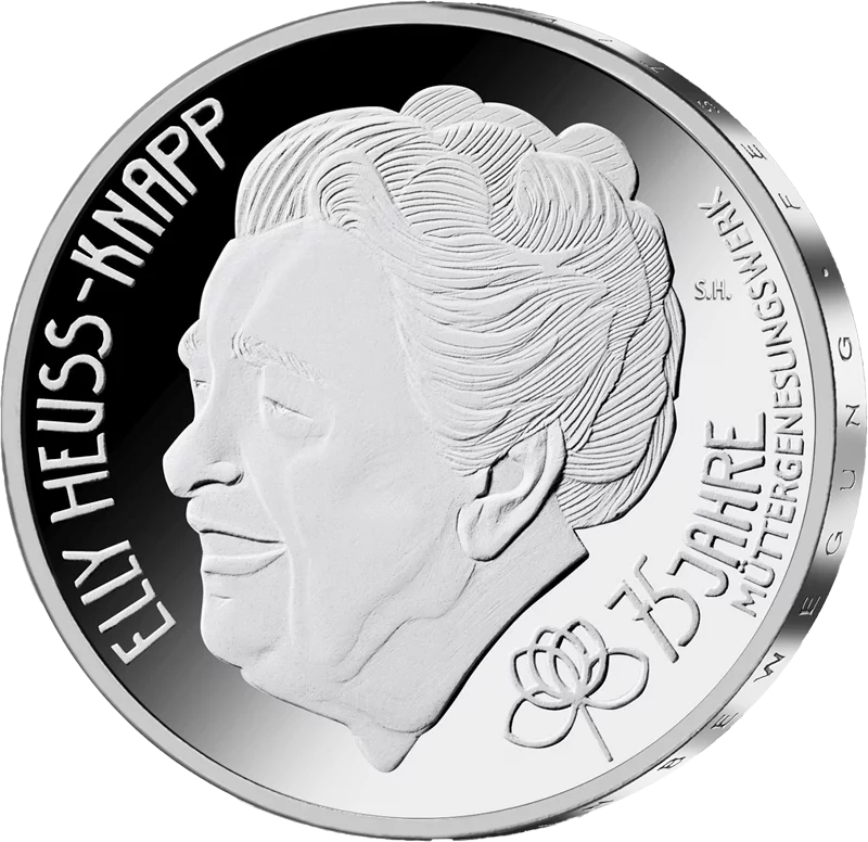 20 Euro BRD Elly Heuss-Knapp - 75 Jahre Müttergenesungswerk 2025 Stempelglanz