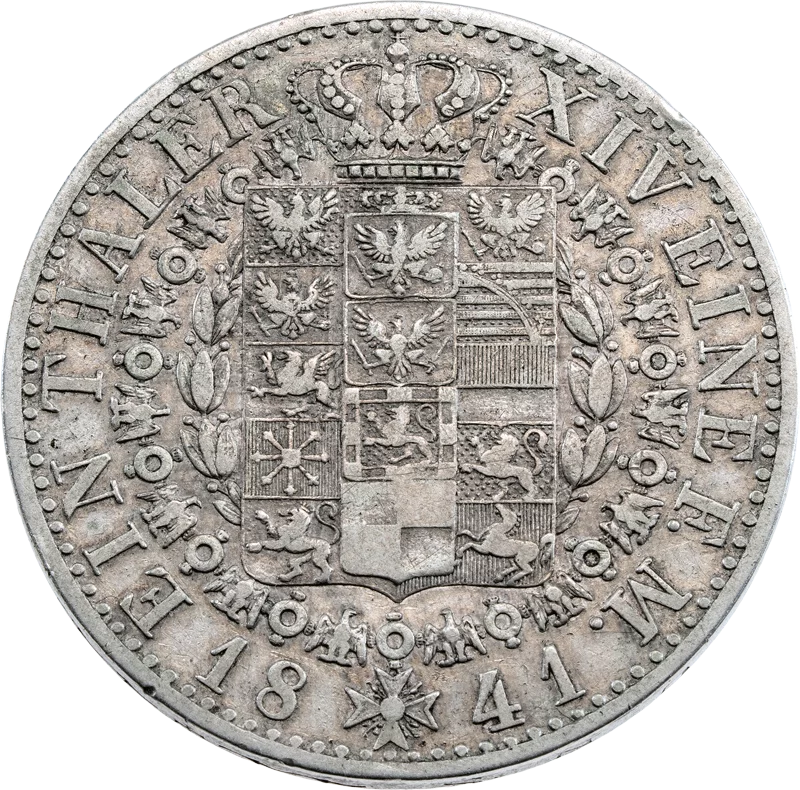 Taler Preußen König Friedrich Wilhelm IV. 1841